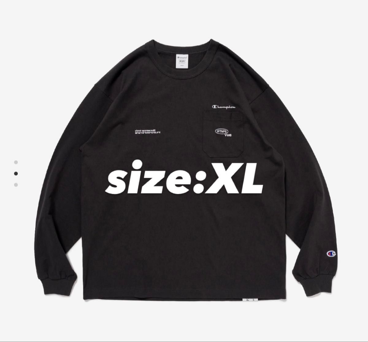 新品未使用】WTAPS x Champion Academy / LS / Cotton ダブルタップス