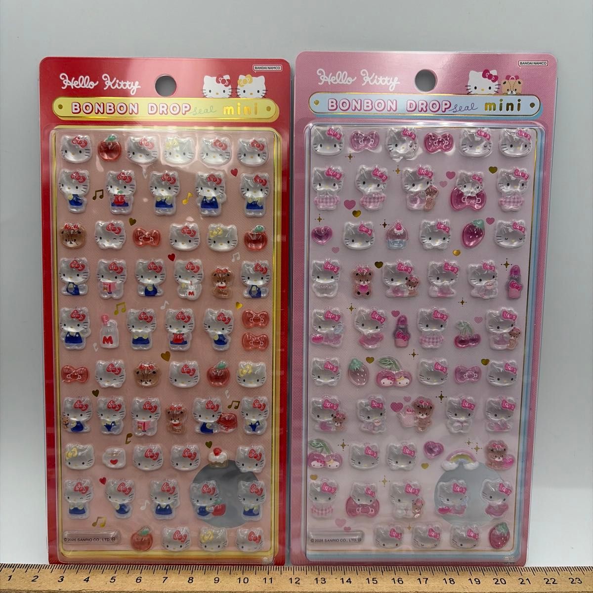 新品 ボンボンドロップシール サンリオミニ 全8種類 コンプリート