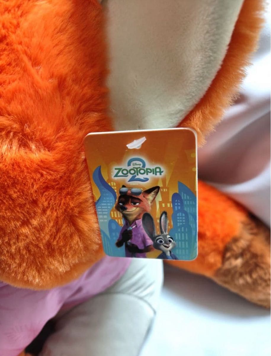 コストコ ディズニーズートピア2 ニック ぬいぐるみブランケット