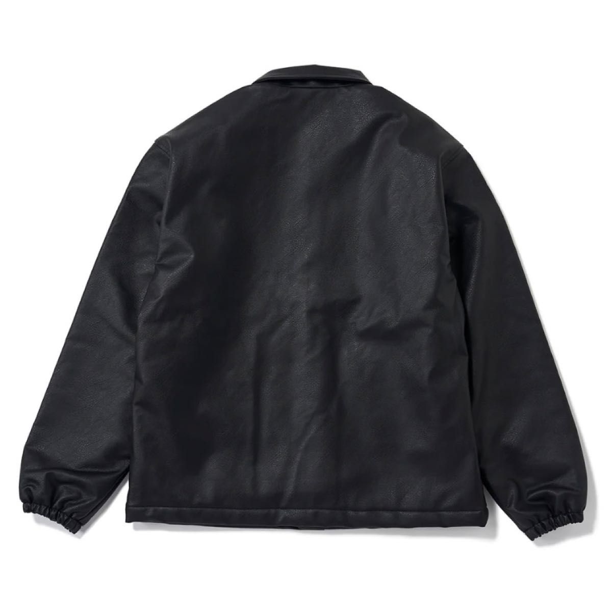 キムタク着 Mサイズ ROLLER FAKE LEATHER COACH JACKET 木村拓哉
