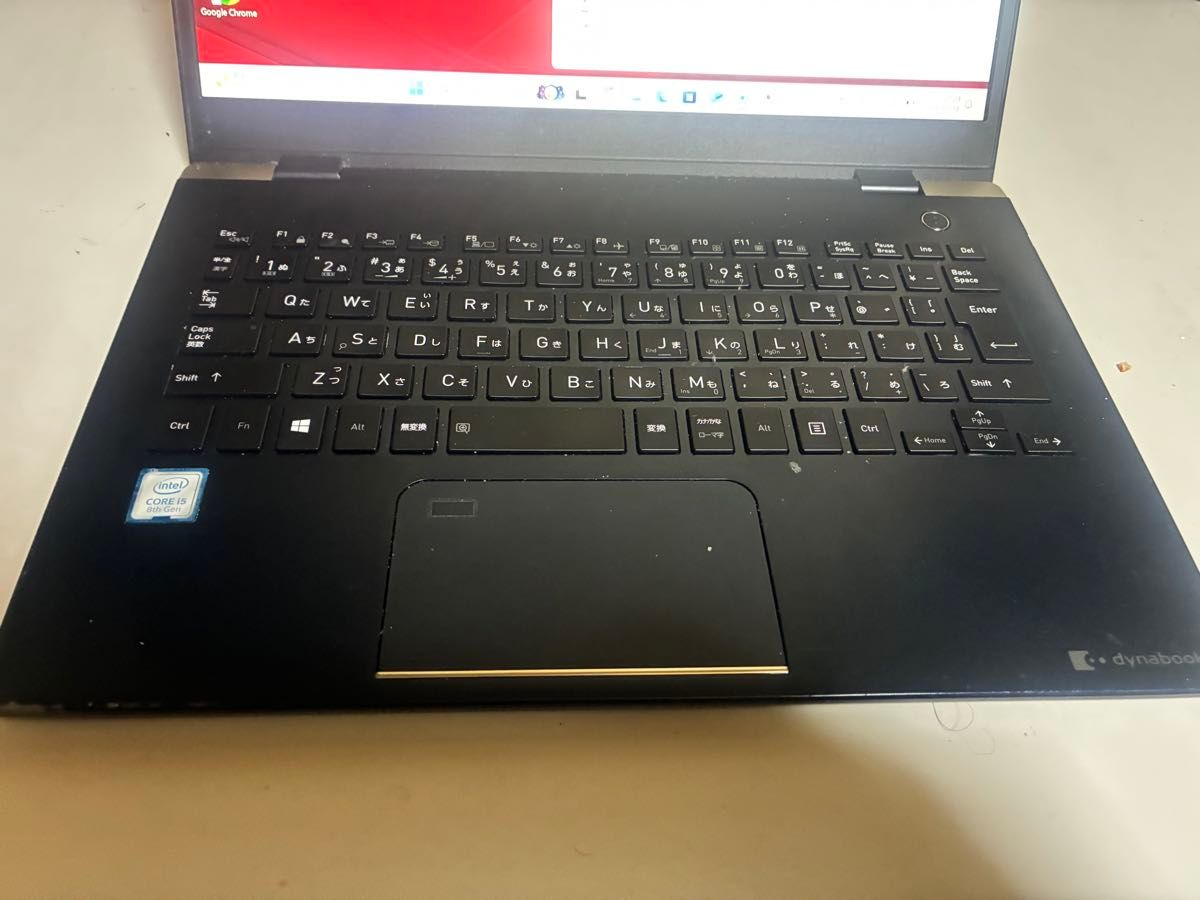 ジャンクPC】Dynabook G83/DP i5 8GB 256GB Win11Pro ACコード付き