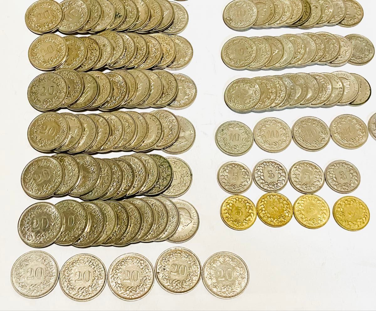コレクション】スイス フラン ラッペン 硬貨まとめ 24CHF｜Yahoo