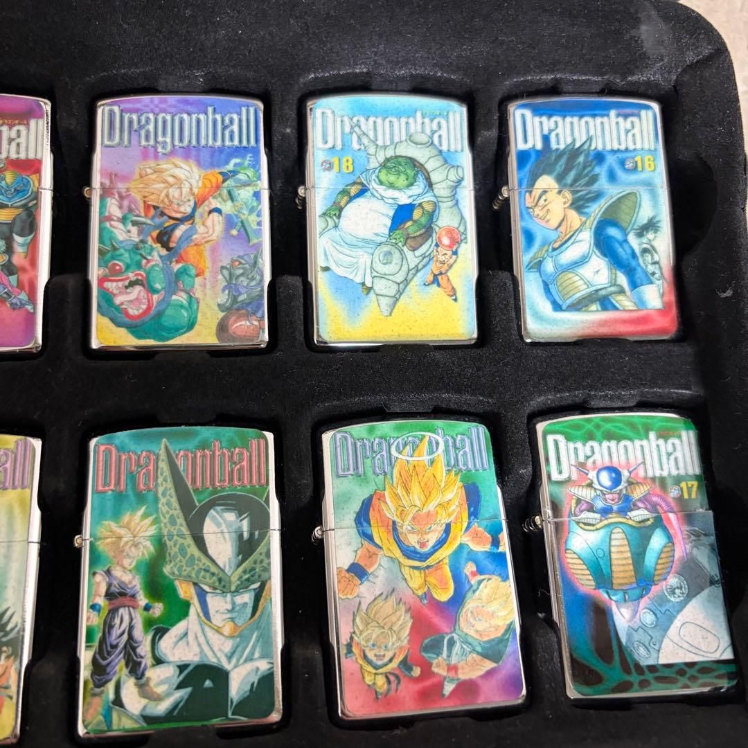 未使用品 ドラゴンボール オイルライター ZIPPO 10個 まとめ ケース付