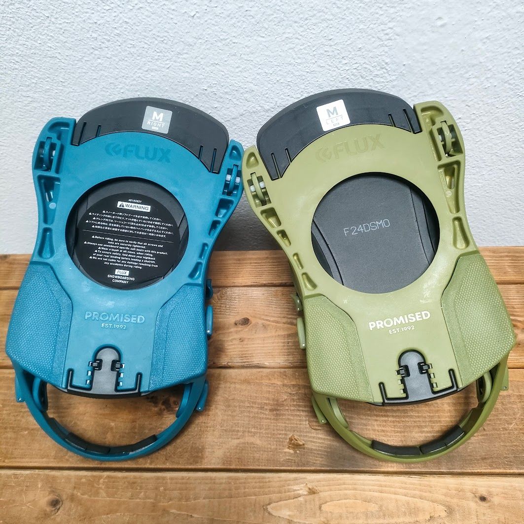 新品 23-24 FLUXフラックス DS Mサイズ25 0〜27 5cm OLIVE／BLUE