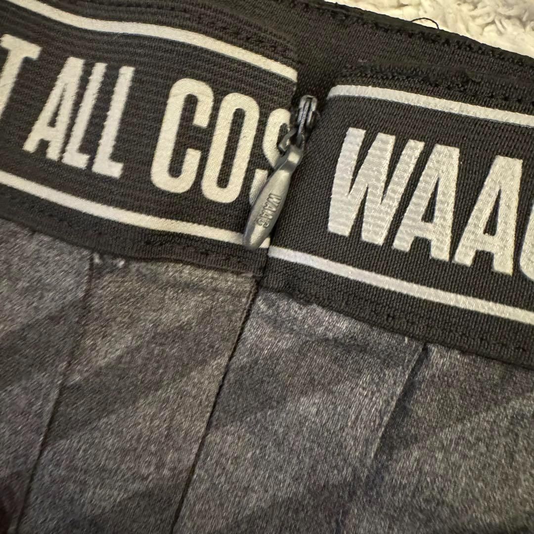 WAAC ワック プリーツ スカート パンツ Mサイズ グレー ゴルフ 定価