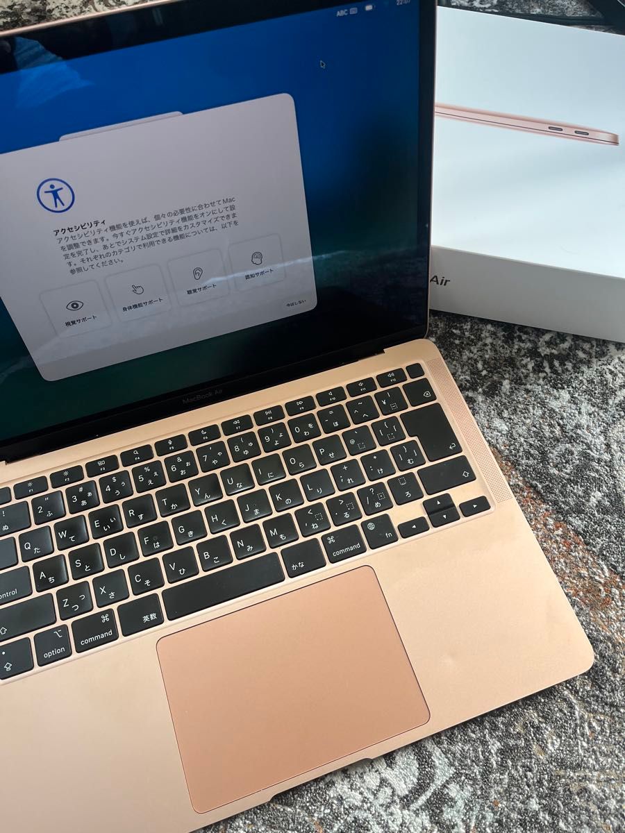 MacBook Air ローズゴールド M1 中古｜Yahoo!フリマ（旧PayPayフリマ）