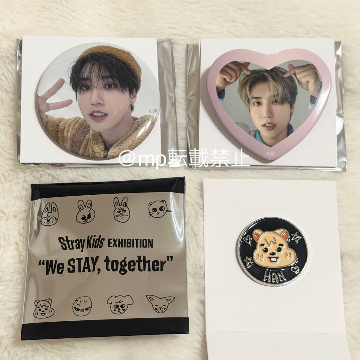 straykids 展示会 EXHIBITION エキシビジョン 缶バッジ ピンバッジ
