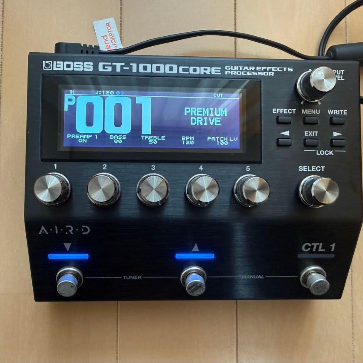 BOSS GT-1000CORE マルチエフェクター｜Yahoo!フリマ（旧PayPayフリマ）