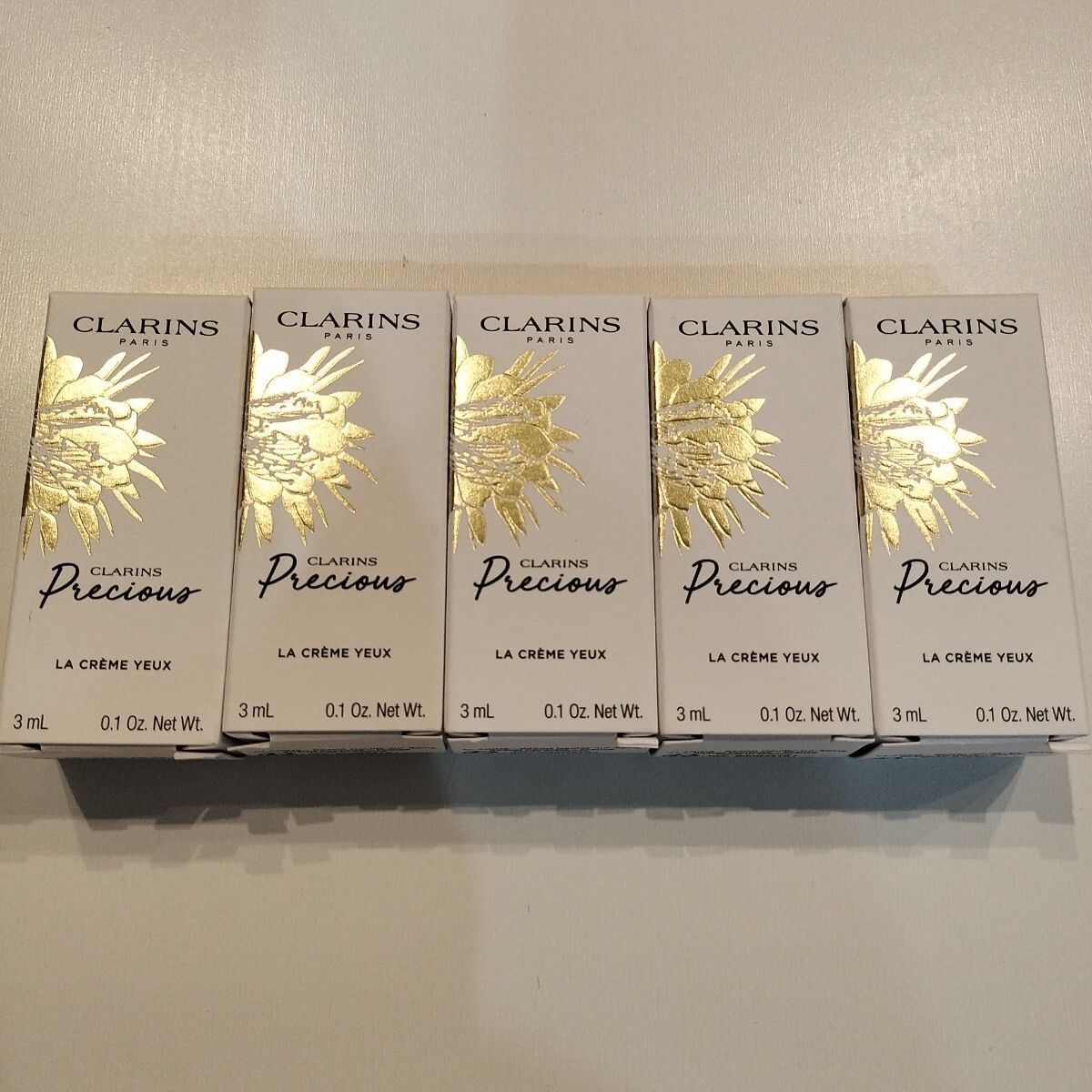5個セット】新品 CLARINSクラランスプレシャス ラ クレーム ユー 目も