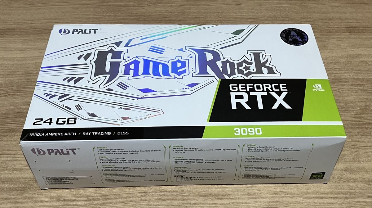 ジャンク】Palit GeForce RTX 3090 GamingRock 24GB｜Yahoo!フリマ（旧