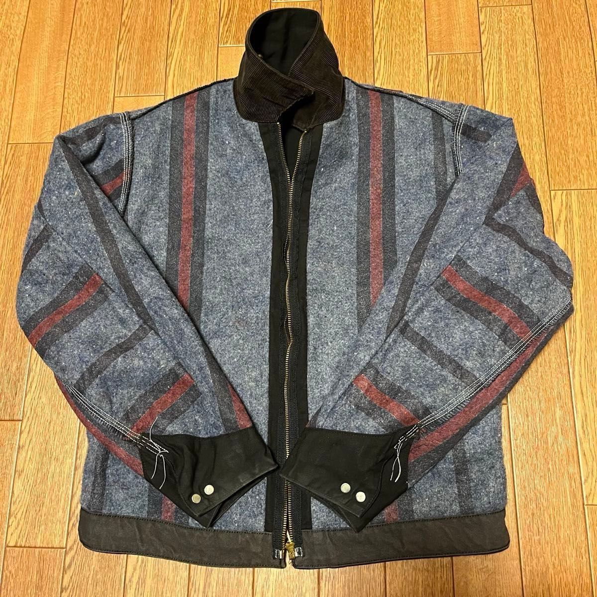 星タグ Carhartt カーハートデトロイトジャケット JB105 ブラック