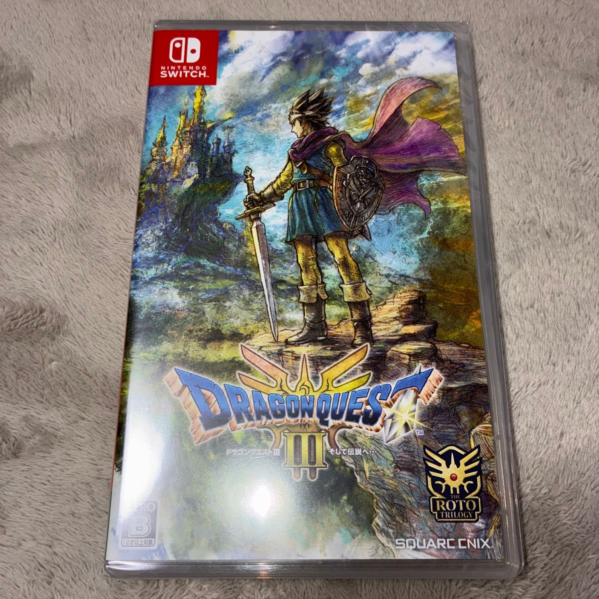 Switch】 ドラゴンクエストIII そして伝説へ… マウスパッド付き 未開封