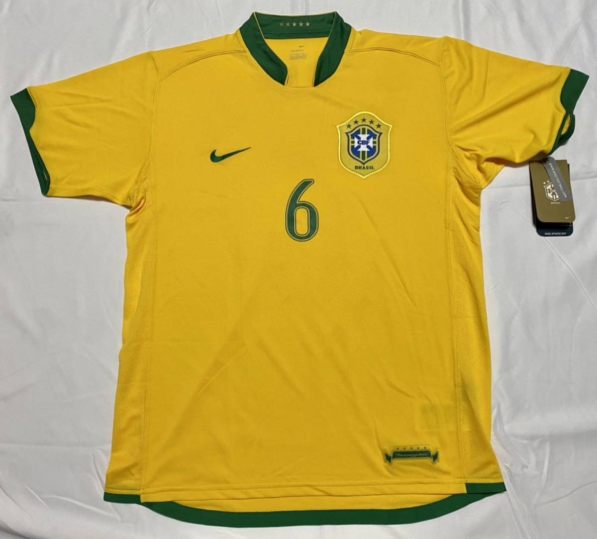 新品/タグ付き】ロベルト・カルロス ブラジル代表 2006年ドイツ