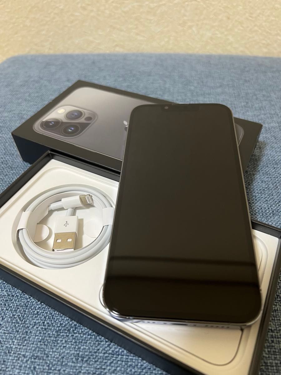 3最終値下げiPhone13Proブルー256GB残債無しSIMフリー バッテリー100