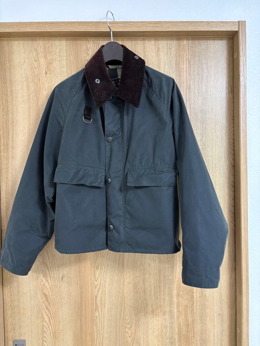 Barbour Spey oiled wax jacket sサイズ バブアー セージ｜Yahoo