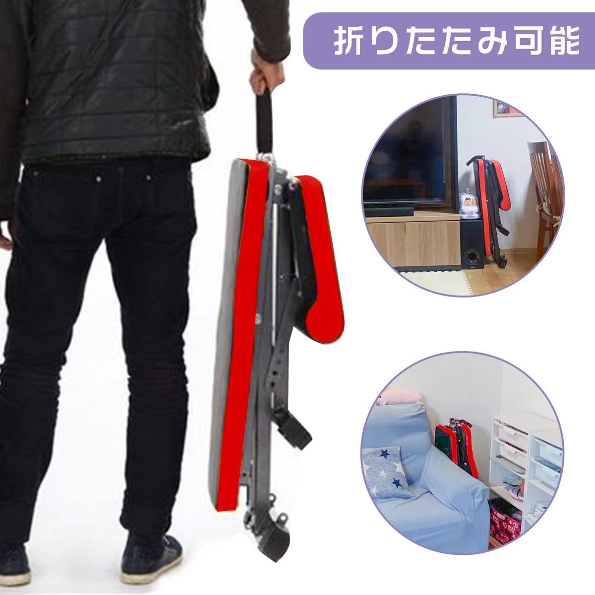 セット商品 トレーニングベンチ＋可変式 ダンベル24kgx2個セット