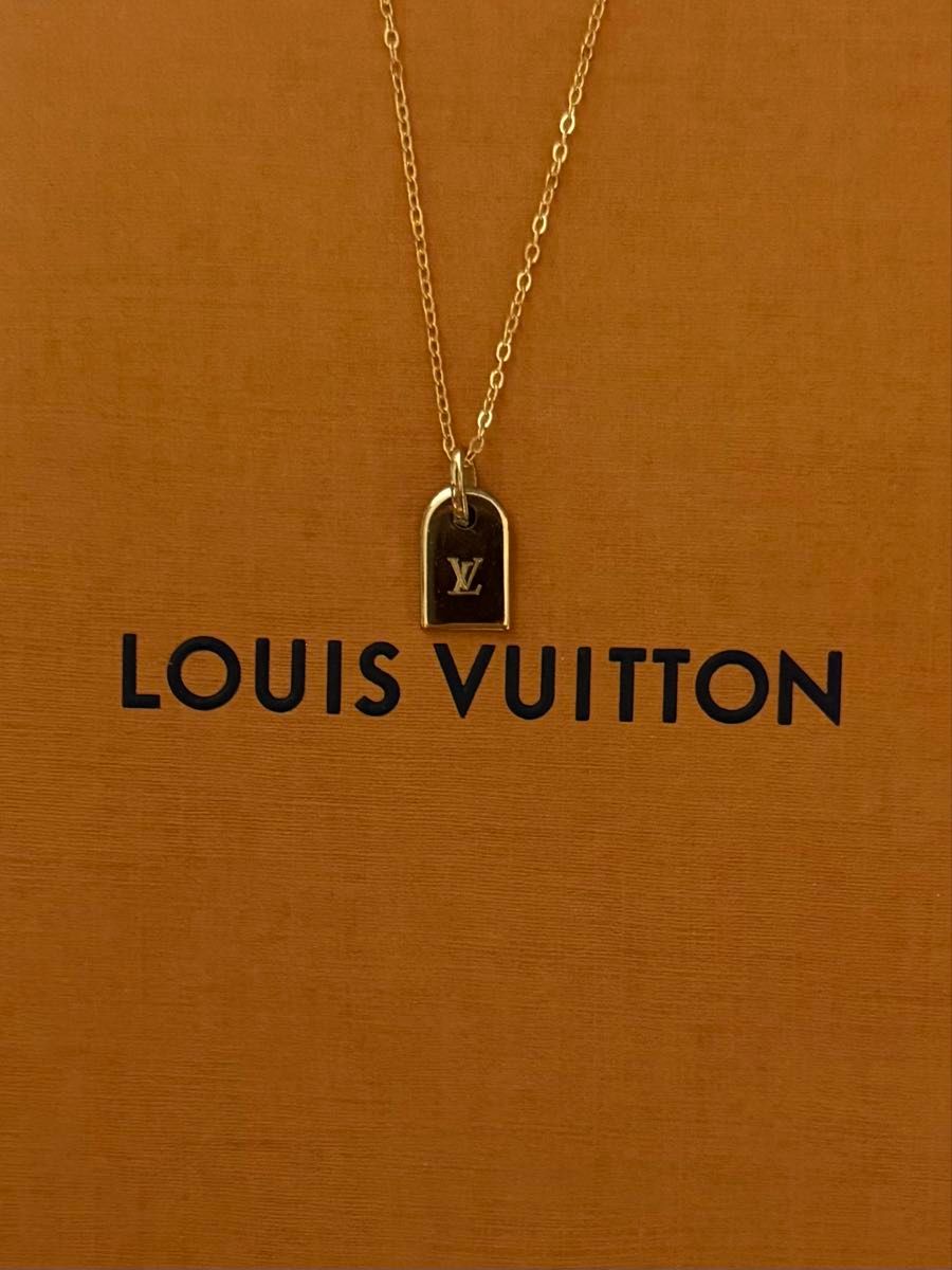 極美品 LOUIS VUITTON ネックレス ナノグラム 【正規品】｜Yahoo