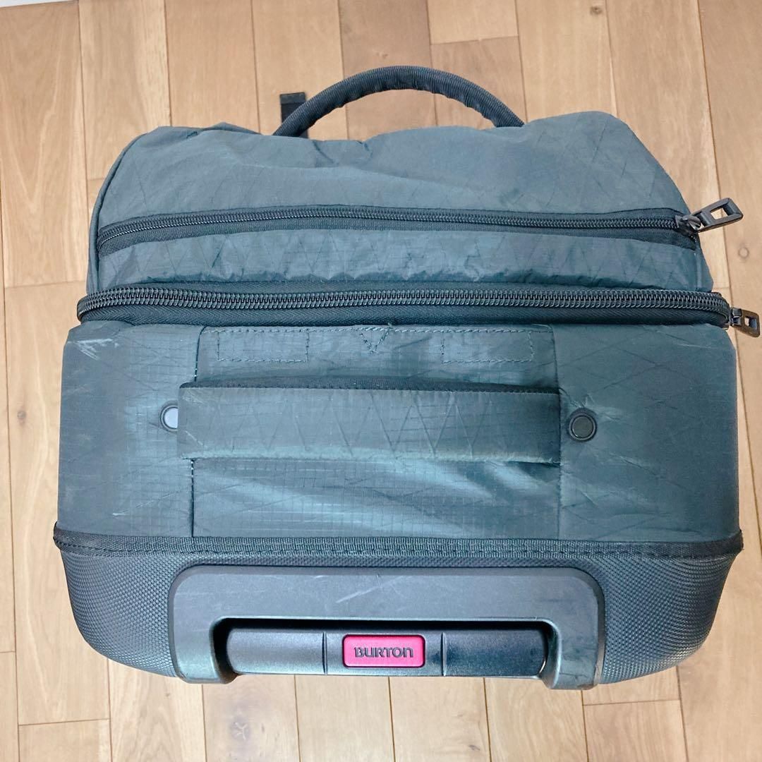 BURTON バートン ナイロン 2輪 キャリーケース スーツケース 92L
