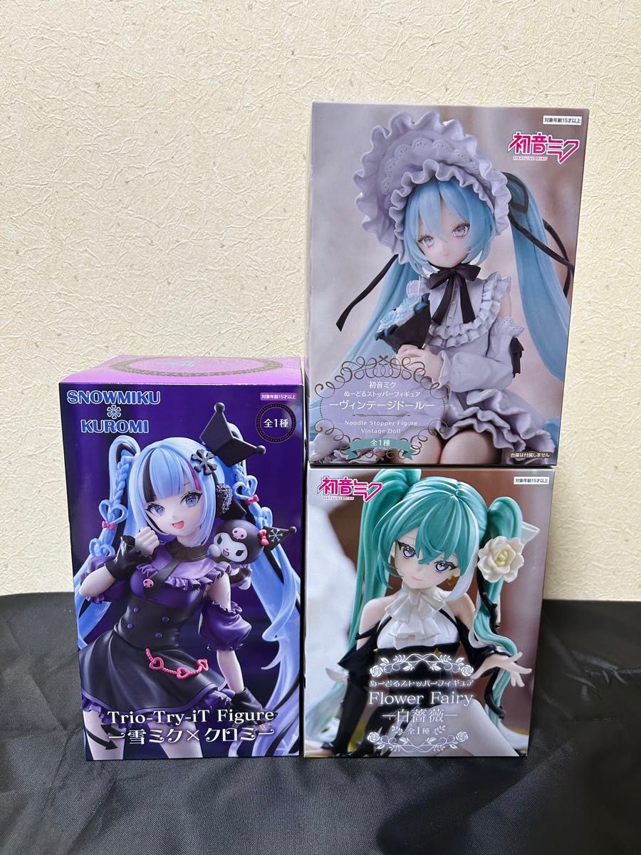 初音ミク ヴィンテージドール 雪ミク クロミ 白薔薇｜Yahoo!フリマ（旧