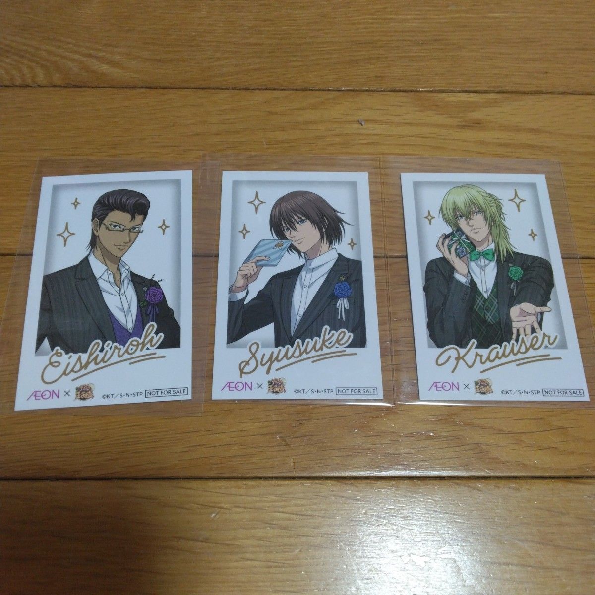 新テニスの王子様 チェキ風カード イオン 3枚セット｜Yahoo!フリマ（旧