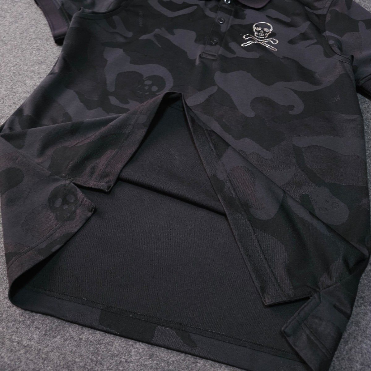 MARK & LONA マークアンドロナ 半袖 ポロシャツ 48 L ブラック