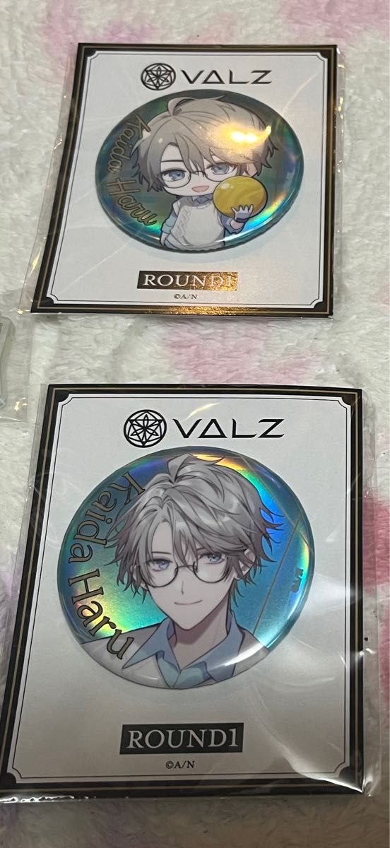 ラウンドワン 甲斐田晴 VΔLZ 缶バッジ｜Yahoo!フリマ（旧PayPayフリマ）