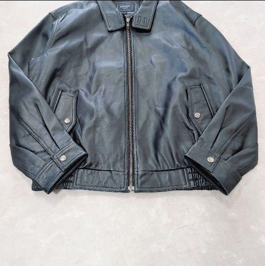 Vintage Military A-2 短丈 y2k 黒 L ラムレザー 本革 A2 レザー