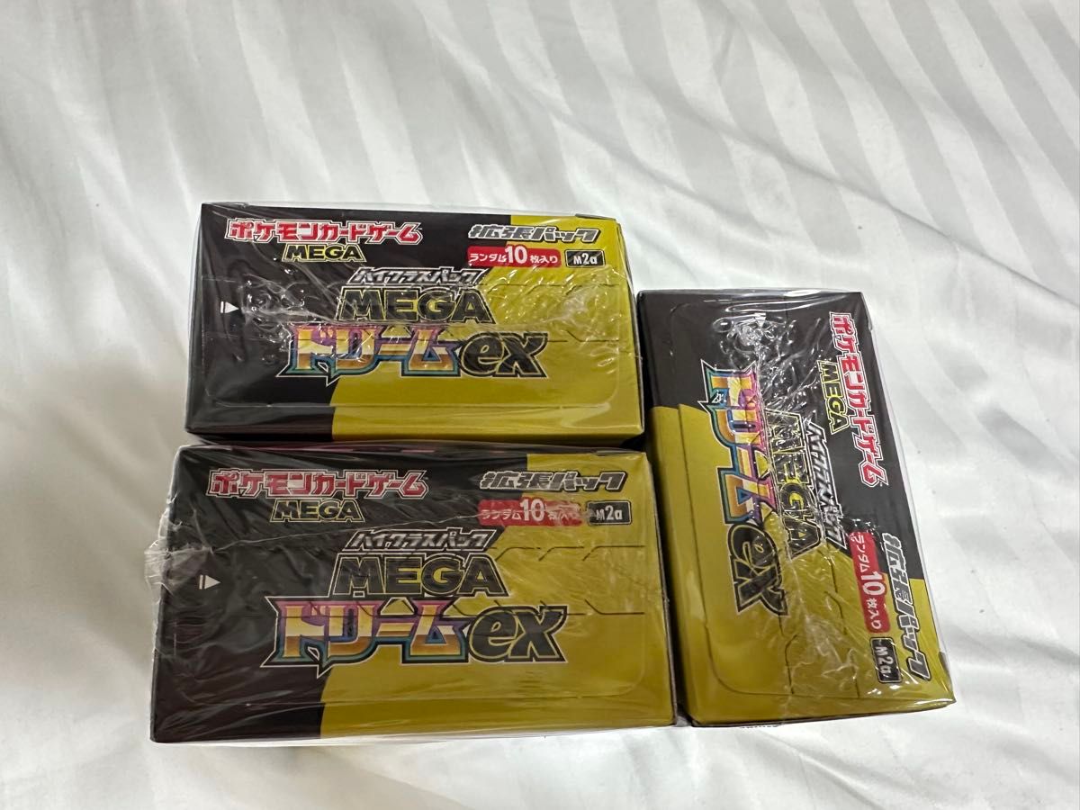 ポケモンカードゲーム メガドリームex 3BOX シュリンク付｜Yahoo