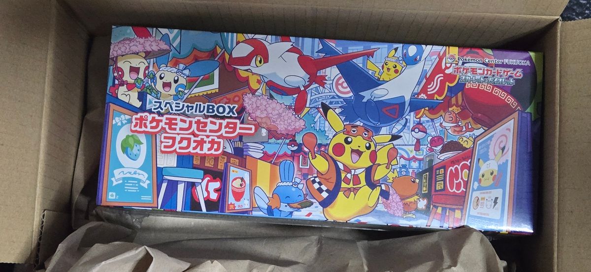ポケモンセンターフクオカ スペシャルBOX シュリンク付き ポケモン