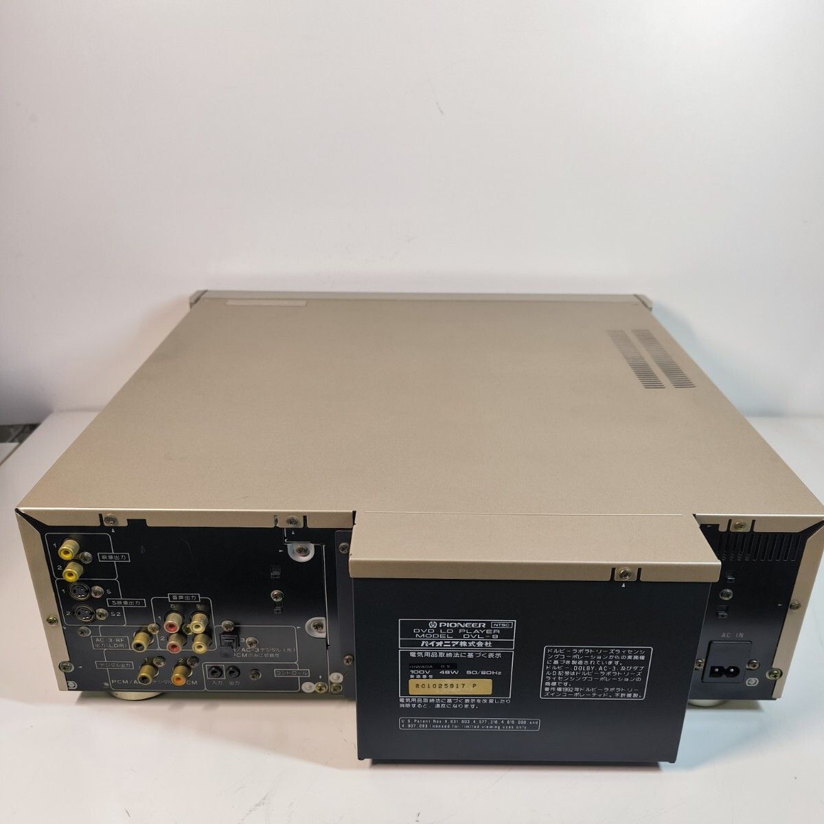 Pioneer レーザーディスクプレーヤー DVL-9 DVD再生対応 メンテナンス