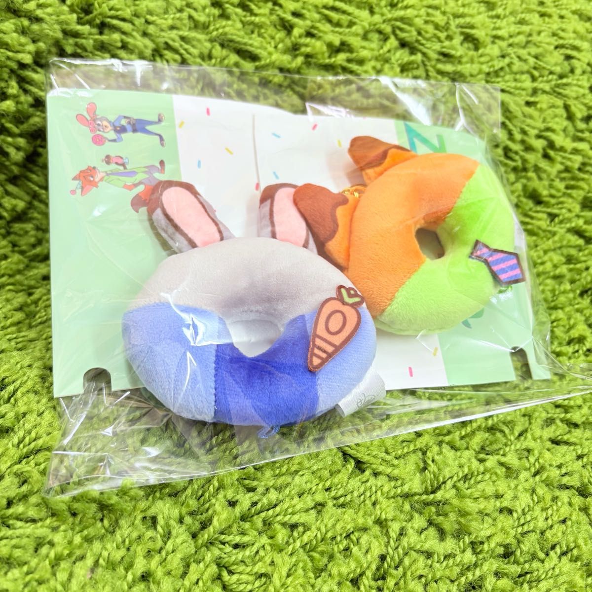 ズートピア ジュディ＆ニック ぬいぐるみキーチェーン セット 10周年
