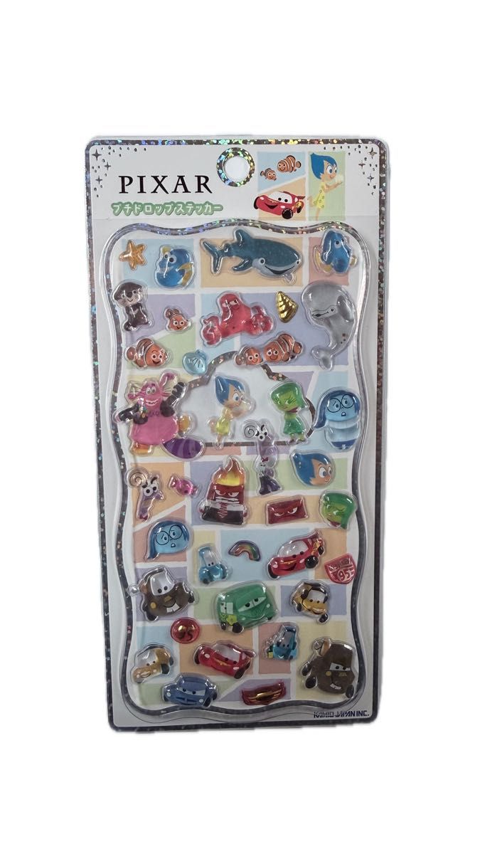 正規品】ピクサー プチドロップステッカー プチドロ ディズニー カーズ
