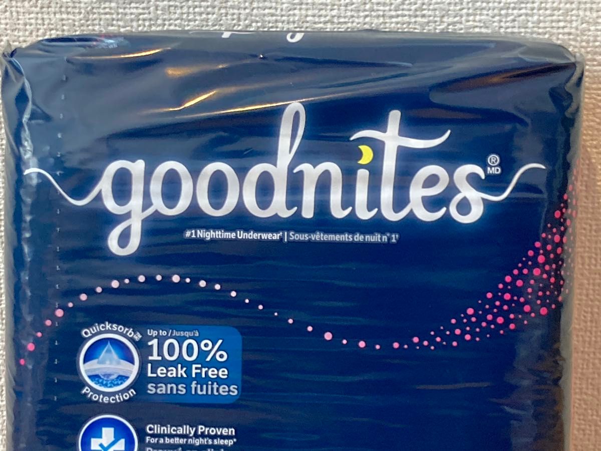 GoodNites 紙おむつ XXL 18枚入 女の子用｜Yahoo!フリマ（旧PayPayフリマ）