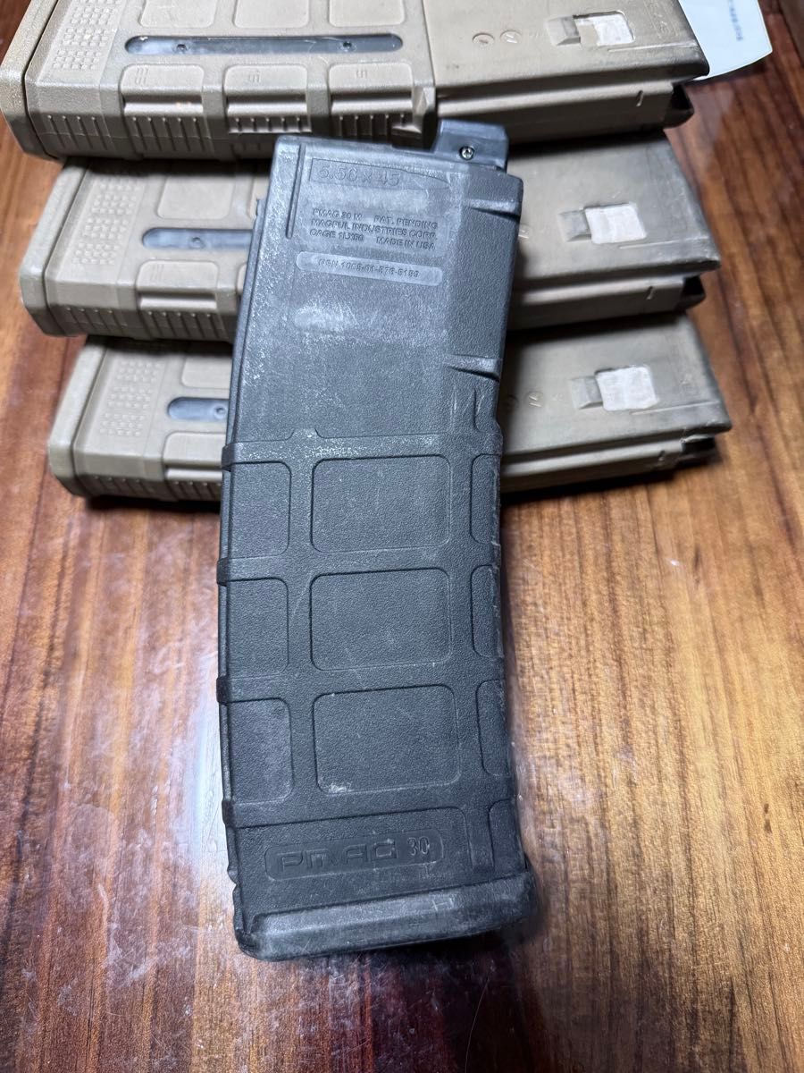 東京マルイ エボルト EVOLT用 マガジン PMAG 実物加工 外側のみ BK