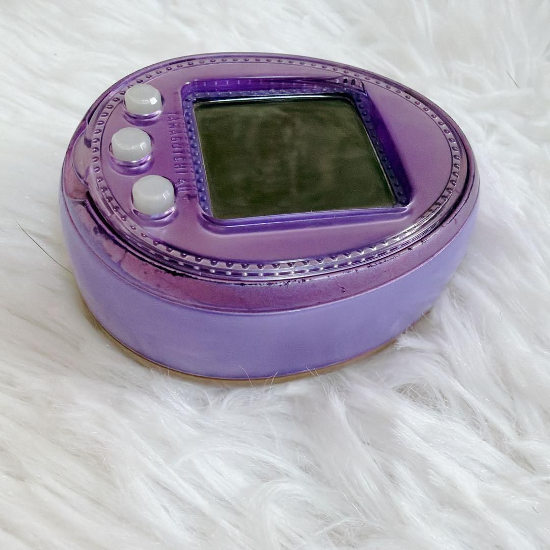箱 取説付き Tamagotchi たまごっち 4U+ ライトパープル バンダイ