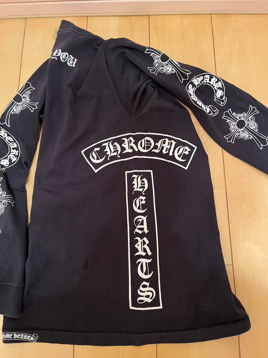 CHROME HEARTS クロムハーツ ロンT 長袖Tシャツ ブラック ホースシュー