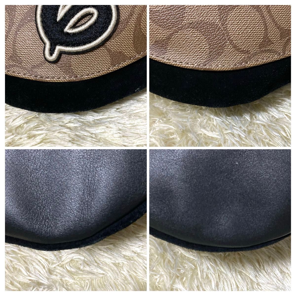 極美品】COACH コーチ ボディバッグ レザー PVC クロスボディ