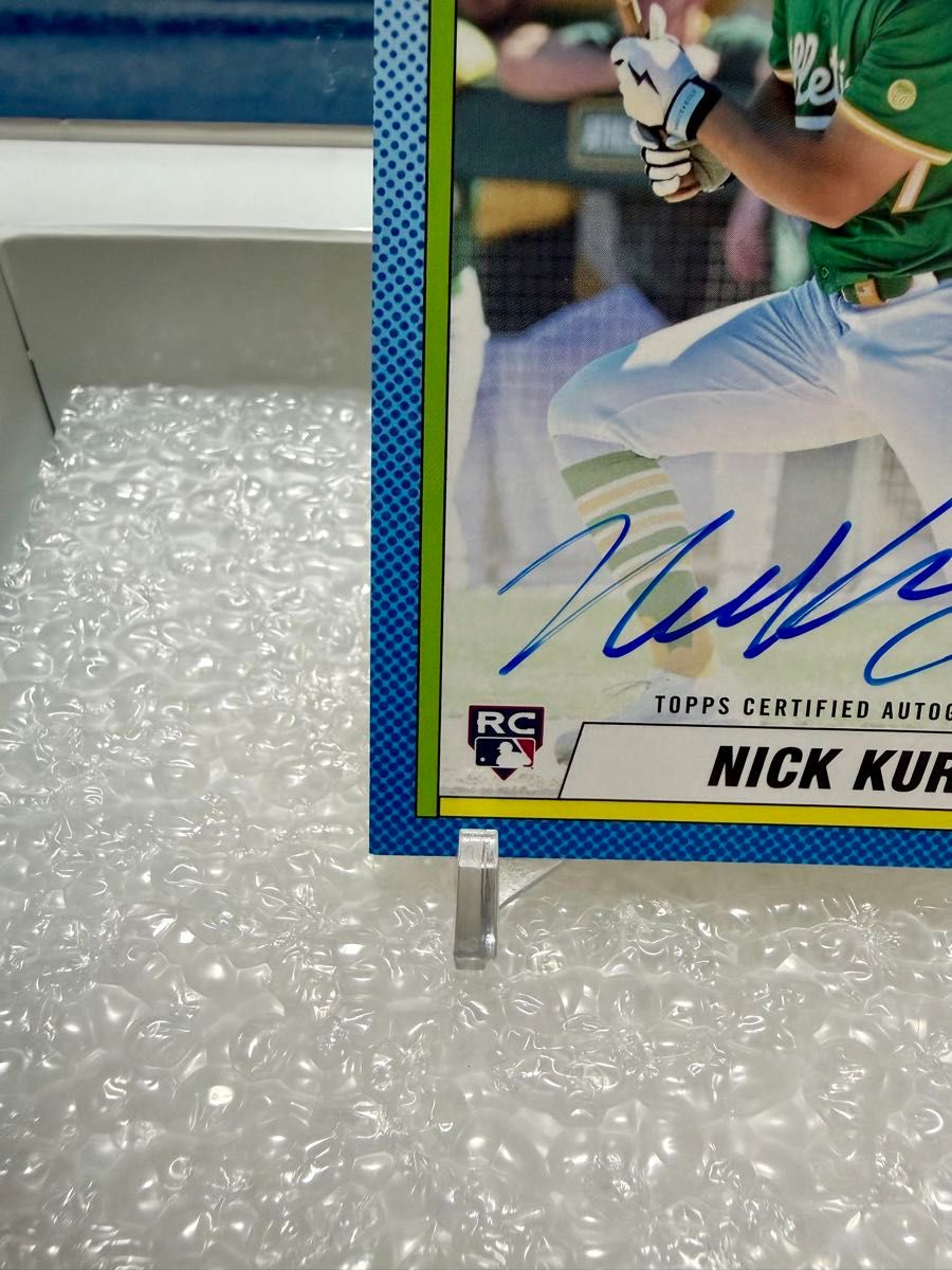 MLB Topps NICK KURTZ 直筆サインカード RC ATHLETICS ニック カーツ