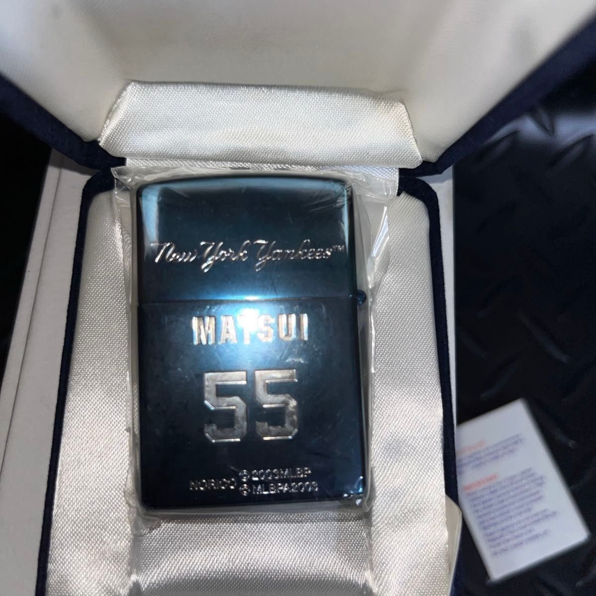 New York Yankees 松井秀喜 55 LIMITED EDITION Zippo限定品シリアル