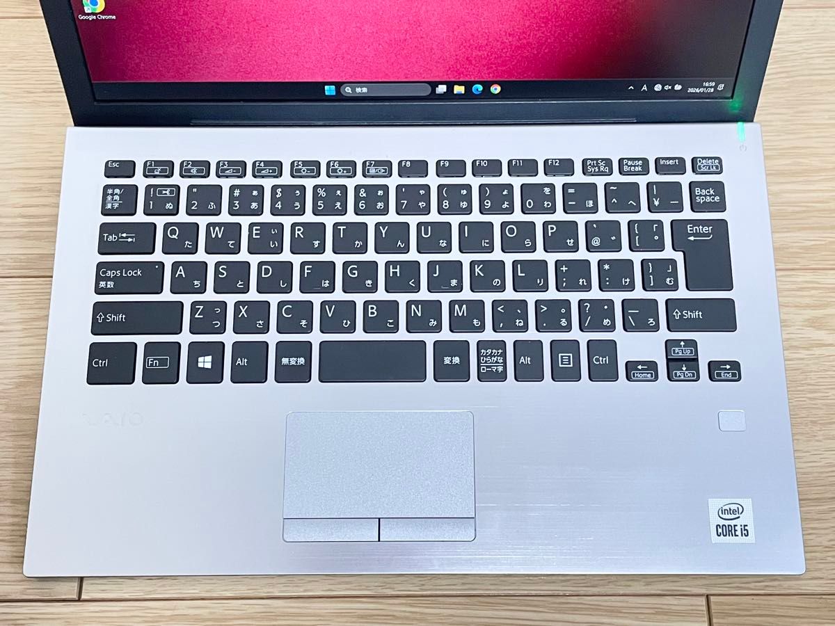 VAIO LTE対応 FHD液晶 Windows11 Core i5-1035G1 8GB SSD256GB カメラ