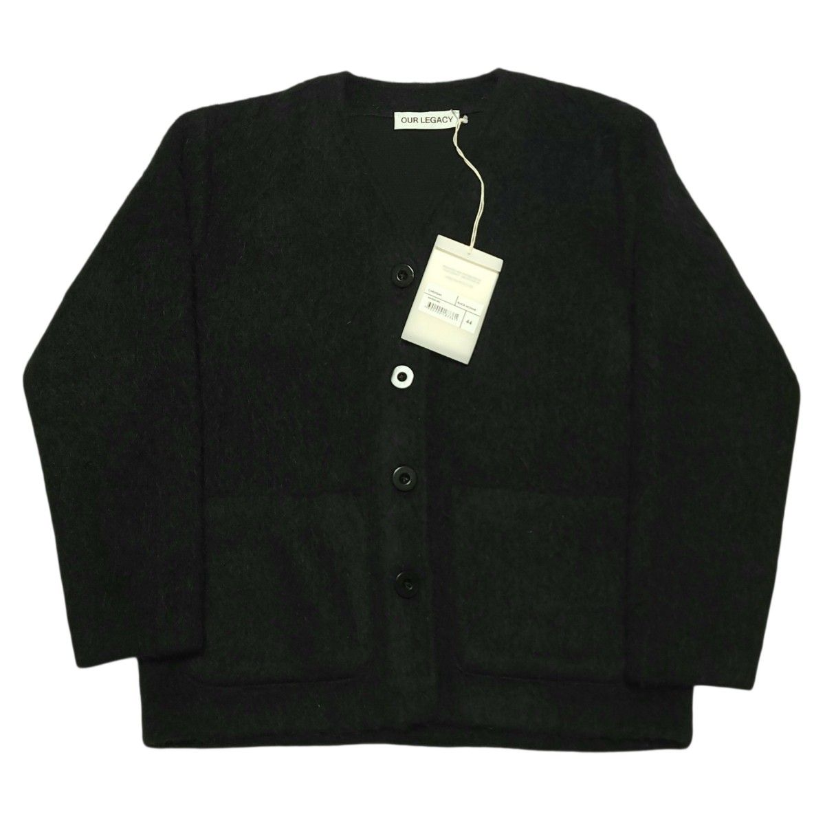 OUR LEGACY CARDIGAN 44 モヘア カーディガン ブラック ブラック