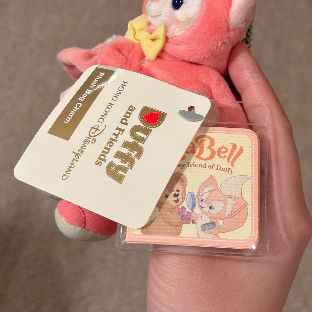 香港ディズニー リーナベル ぬいぐるみ キーチェーン 森シリーズ