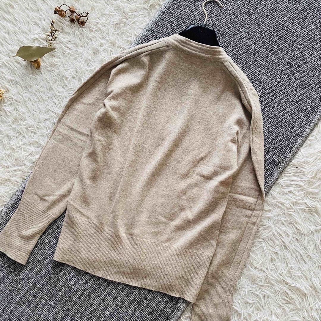 美品 Max Mara マックスマーラ 銀タグ カシミヤ混 ハイケージニット