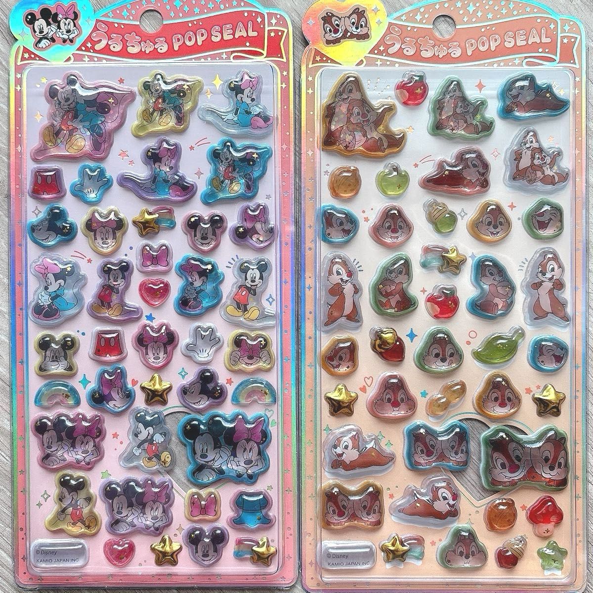 最安値 ディズニー うるちゅる POP SEAL ミッキー&ミニー チップ