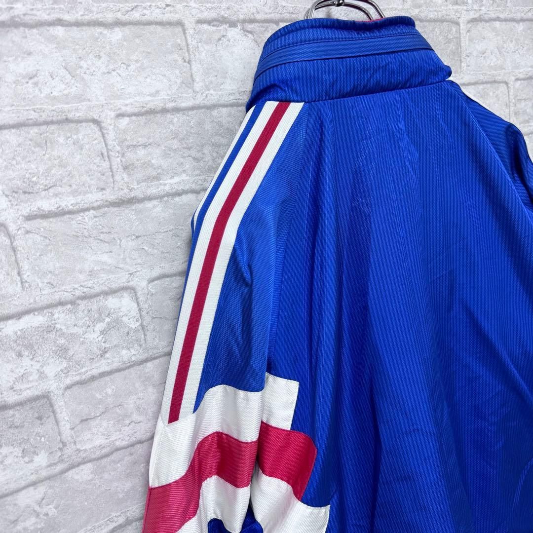 80s 90s デサント製】adidas アディダス ナイロンジャケット
