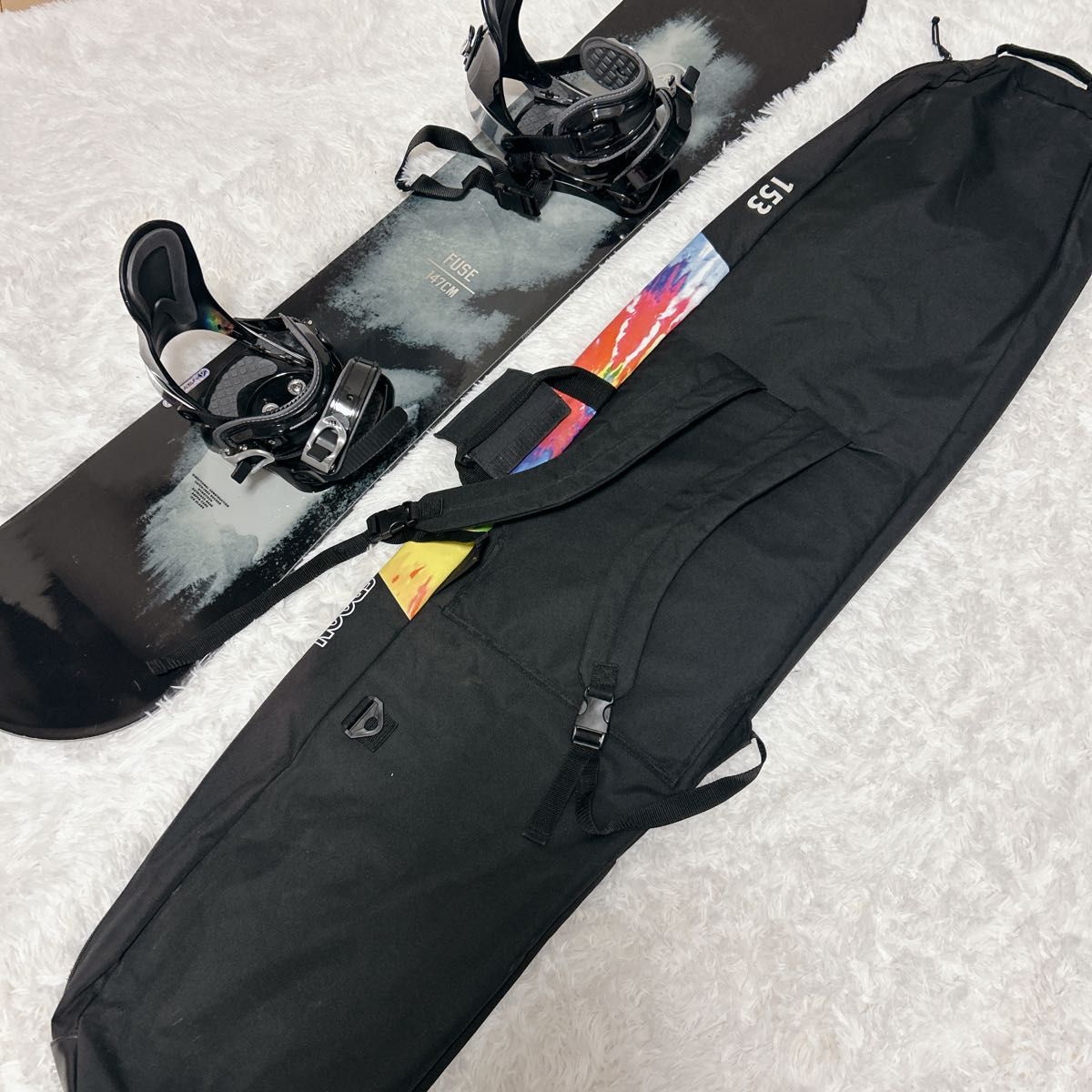 K2 FUSE スノボ 147cm MORROW バイン SPOON バッグ付 ケーツー