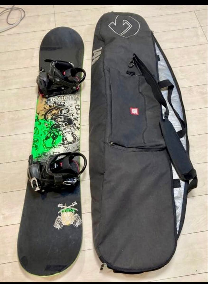 お得な3点セット】サロモン スノーボード142cm ビンディングs/mサイズ