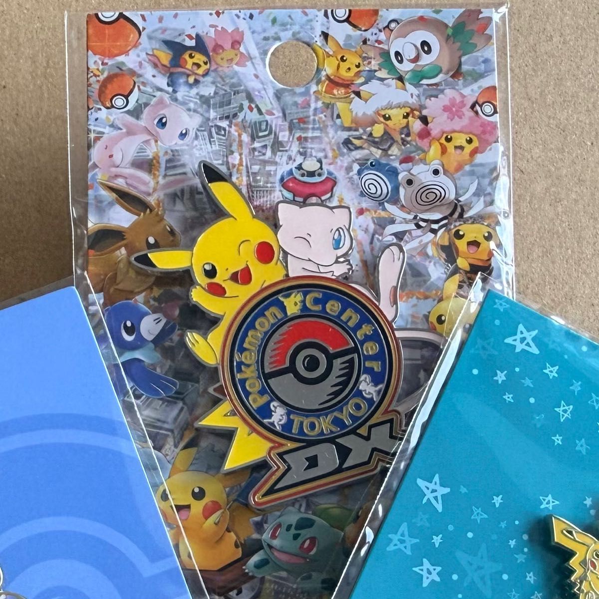ポケモンセンター ロゴピンズ ポケセン 日本橋 ミュウ ピカチュウ