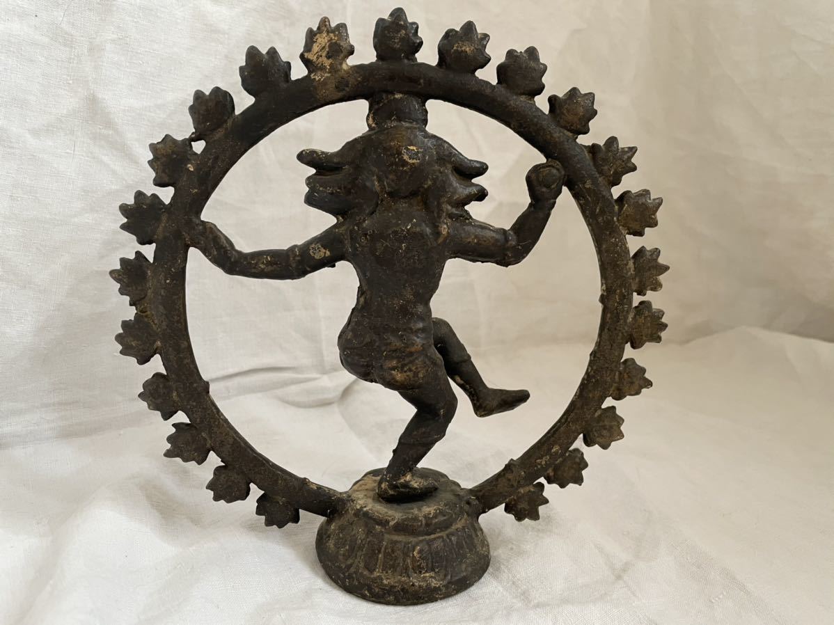 シバァ チベット 仏教美術 銅製 インド 中国 古玩 仏像 古美術 古銅