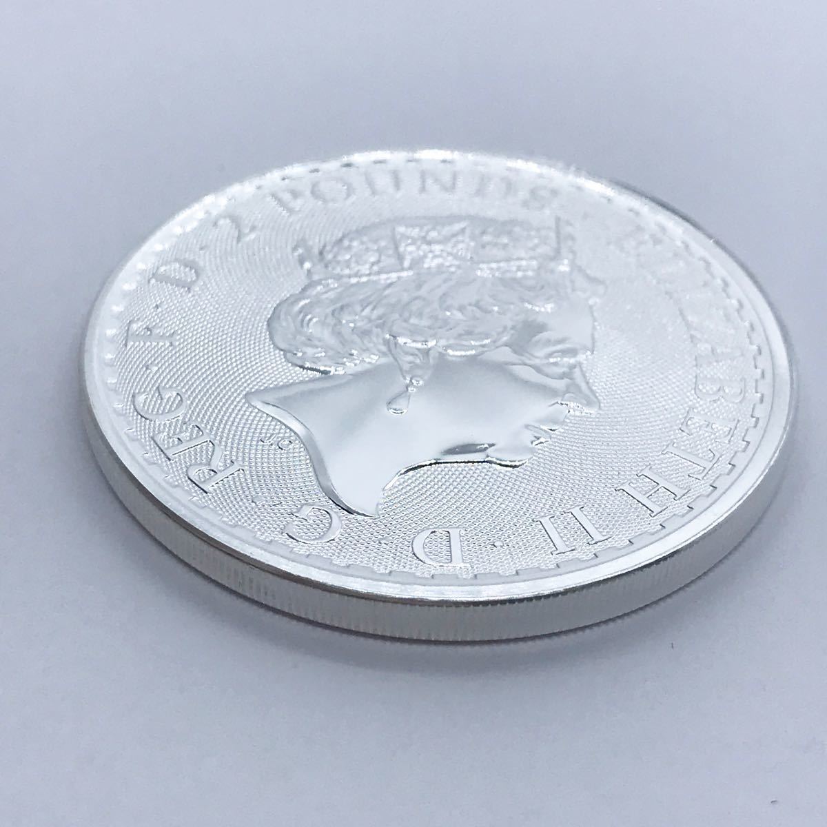 2021年 英国ブリタニア銀貨 純銀1オンス 本物です｜Yahoo!フリマ（旧